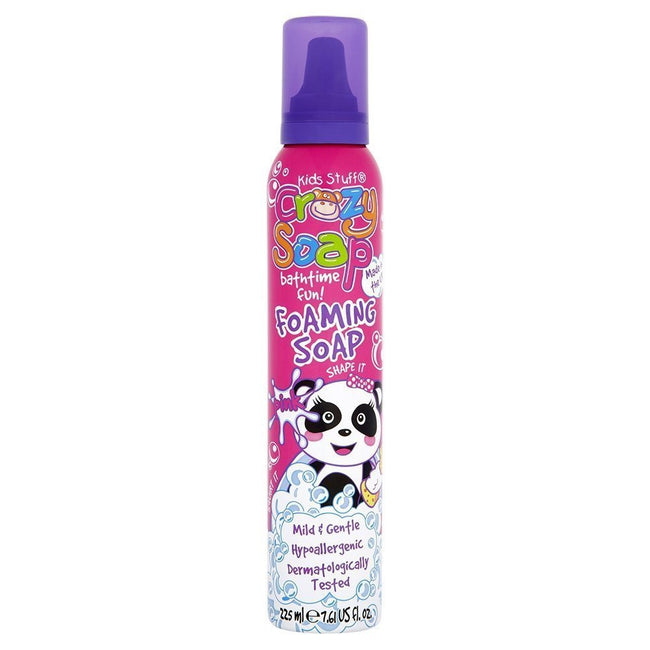 Kids Stuff Foaming Soap pianka oczyszczająca do kąpieli i zabawy Pink 225ml