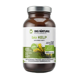 Big Nature Bio Kelp suplement diety 200 tabletek