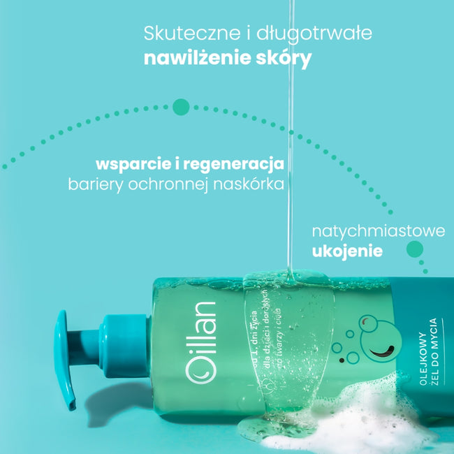 Oillan Olejkowy żel do mycia 400ml