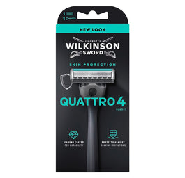 Wilkinson Quattro 4 Skin Protection maszynka do golenia z 4 ostrzami