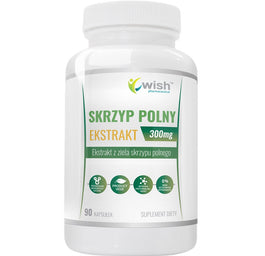 WISH Pharmaceutical Skrzyp Polny Ekstrakt 300mg suplement diety 90 kapsułek