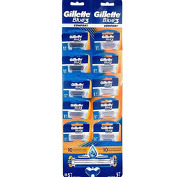 Gillette Blue3 Comfort jednorazowe maszynki do golenia dla mężczyzn 10szt
