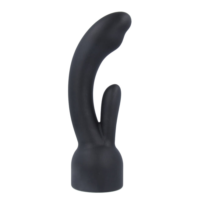 Nexus Rabbit Doxy Attachment nakładka na wibrator różdżkowy w formie króliczka Black