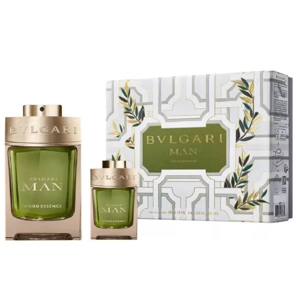 Bvlgari Man Wood Essence zestaw woda perfumowana spray 100ml + woda perfumowana spray 15ml