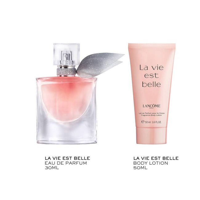 Lancome La Vie Est Belle zestaw woda perfumowana spray 30ml + balsam do ciała 50ml