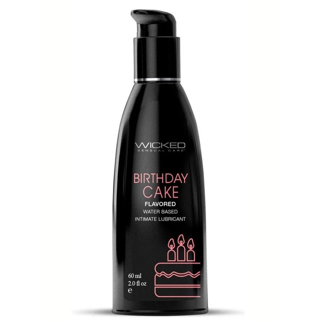 Wicked Water Based Intimate Lubricant lubrykant na bazie wody Birthday Cake 60ml