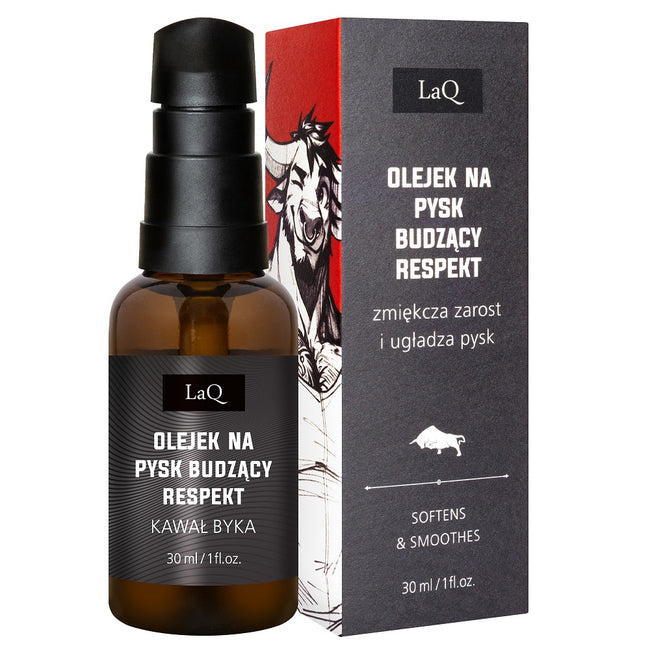 LaQ Olejek po goleniu i do brody Kawał Byka Black 30ml