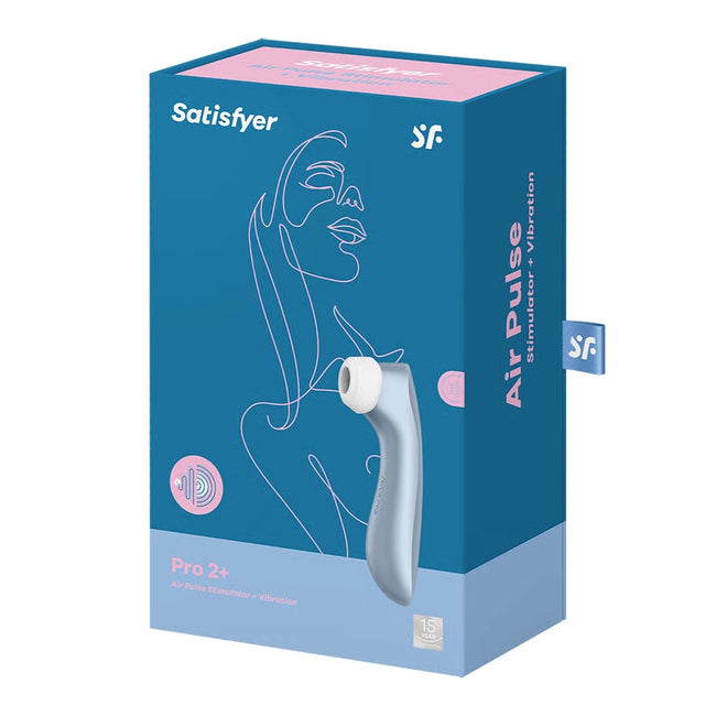 Satisfyer Pro 2+ powietrzny stymulator łechtaczkowy Blue