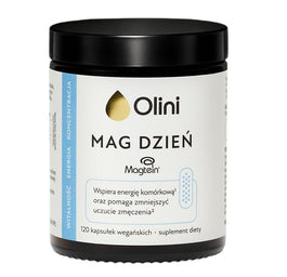 Olini Mag Dzień suplement diety 120 kapsułek wegańskich