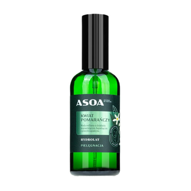 Asoa Hydrolat z kwiatu pomarańczy 100ml