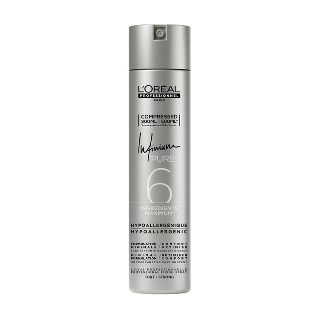L'Oreal Professionnel Infinium Pure utrwalający lakier do włosów Extra-Strong 500ml