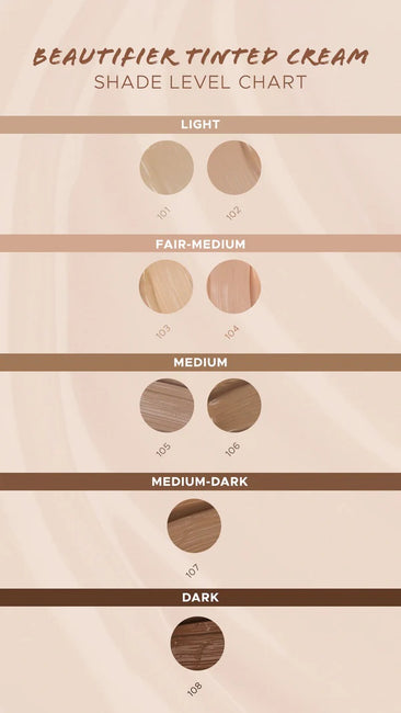 Inglot Beautifier Tinted Cream krem koloryzujący do twarzy