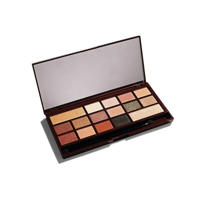 Makeup Revolution I Heart Revolution Chocolate Eyeshadow Palette paleta cieni do powiek Gold 24k 22g