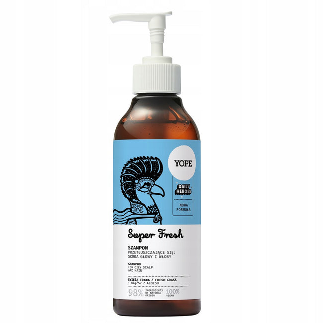 Yope Super Fresh szampon do włosów przetłuszczających się 300ml