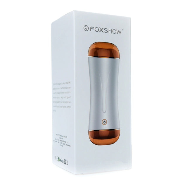 B-Series Fox Vibrating Masturbation Cup podwójny masturbator