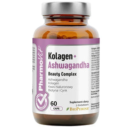 Pharmovit Kolagen + Ashwagandha Beauty Complex suplement diety 60 kapsułek