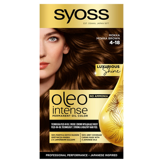 Syoss Oleo Intense farba do włosów trwale koloryzująca z olejkami