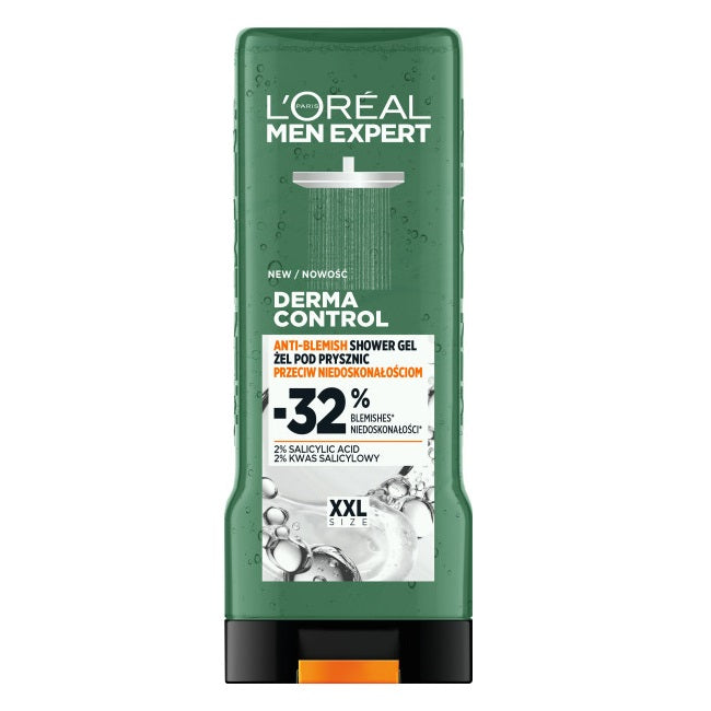 L'Oreal Paris Men Expert Derma Control żel pod prysznic przeciw niedoskonałościom 400ml