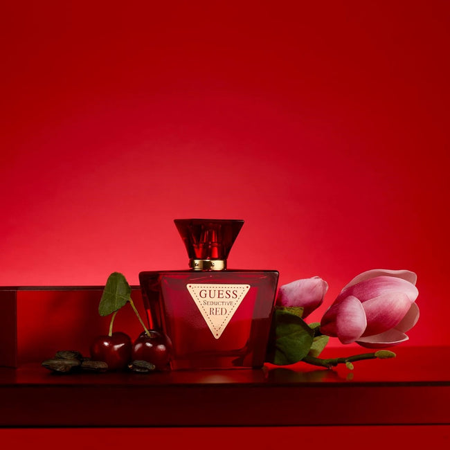 Guess Seductive Red zestaw woda toaletowa spray 75ml + woda toaletowa spray 15ml + balsam do ciała 100ml + kosmetyczka