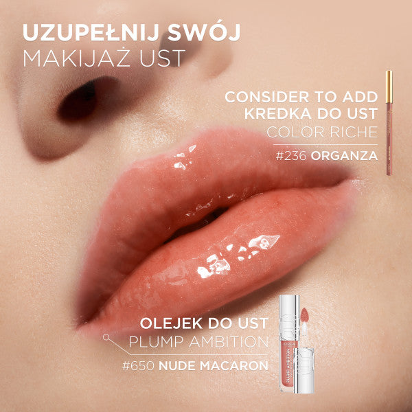 L'Oreal Paris Plump Ambition odżywczy olejek do ust