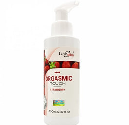 Love Stim Orgasmic Touch aromatyzowany olejek intymny Strawberry 150ml