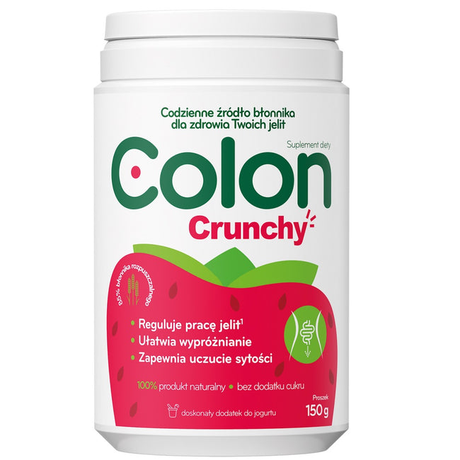 Colon Crunchy suplement diety w proszku Strawberry 150g