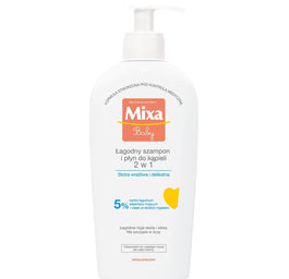 MIXA Baby łagodny szampon i płyn do kąpieli 2w1 250ml