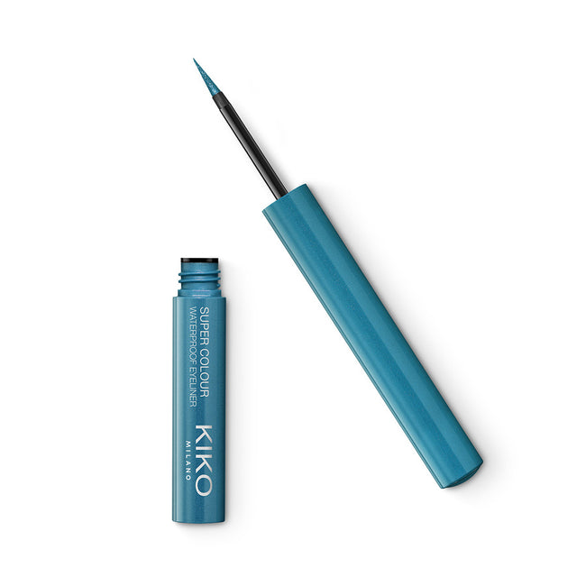 KIKO Milano Super Colour Waterproof Eyeliner ultragładki wodoodporny kolorowy eyeliner w płynie