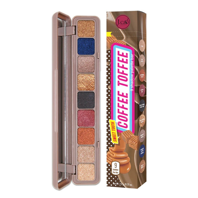 J.Cat Beauty Sweet Tooth 9 Shadow Palette Bar paleta cieni do oczu