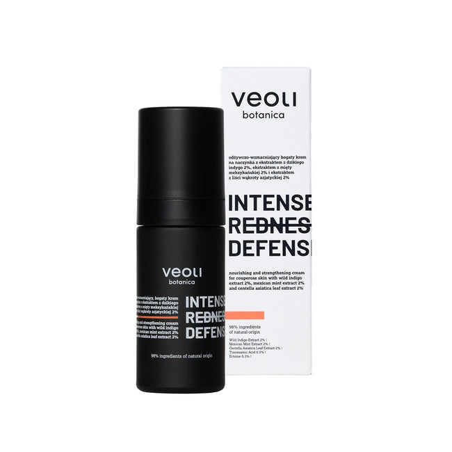 Veoli Botanica Intense Redness Defense odżywczo-wzmacniający bogaty krem na naczynka 30ml