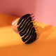 Sister Young Mila Pocket Hair Brush mała szczotka do włosów Black
