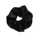 Sister Young Lilu satynowa gumka do włosów scrunchie Black