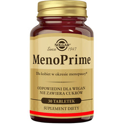 Solgar MenoPrime suplement diety 30 tabletek