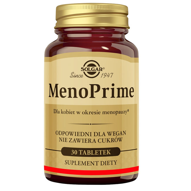 Solgar MenoPrime suplement diety 30 tabletek