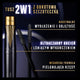 Max Factor Masterpiece 2in1 Lash Wow wydłużający i nadający objętość tusz do rzęs 003 Midnight Black 7ml