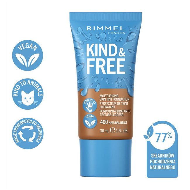 Rimmel Kind & Free wegański podkład nawilżający