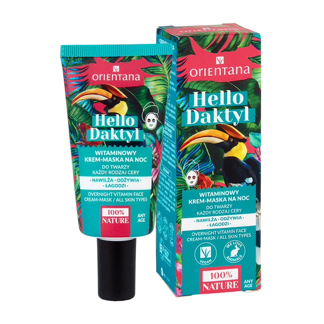 ORIENTANA Hello Daktyl witaminowy krem-maska na noc 40ml