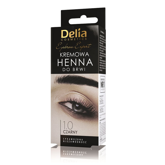Delia Eyebrow Expert kremowa henna do brwi