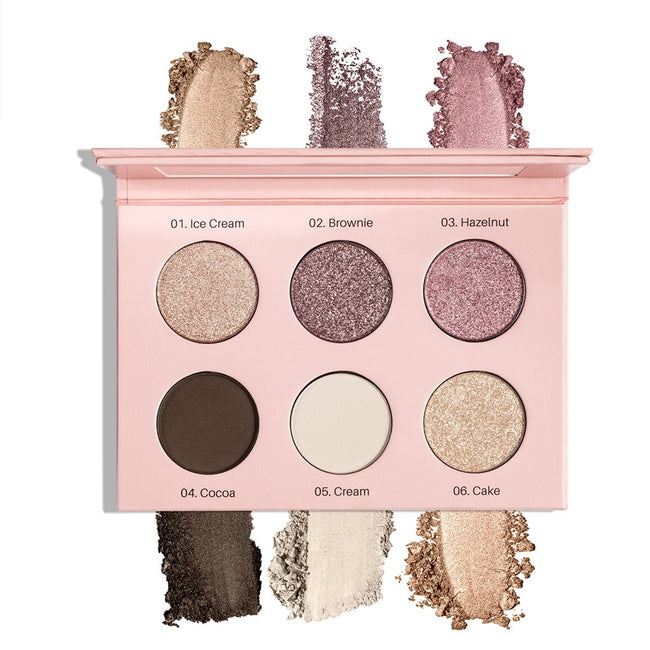 NEO MAKE UP Eyeshadow Palette paleta cieni prasowanych