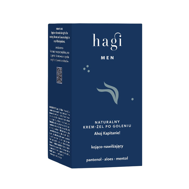 Hagi Naturalny krem-żel łagodzący po goleniu Ahoj Kapitanie