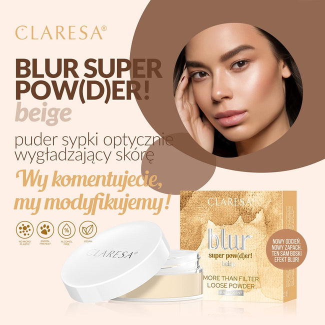 Claresa Blur Super Pow(d)er! wygładzający puder sypki