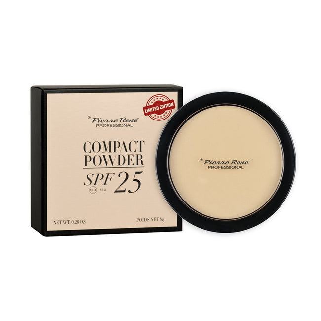 Pierre Rene Professional Compact Powder SPF25 Limited puder prasowany