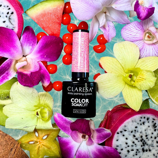 Claresa Color Soak Off UV/LED Tropical Escape lakier hybrydowy 5g