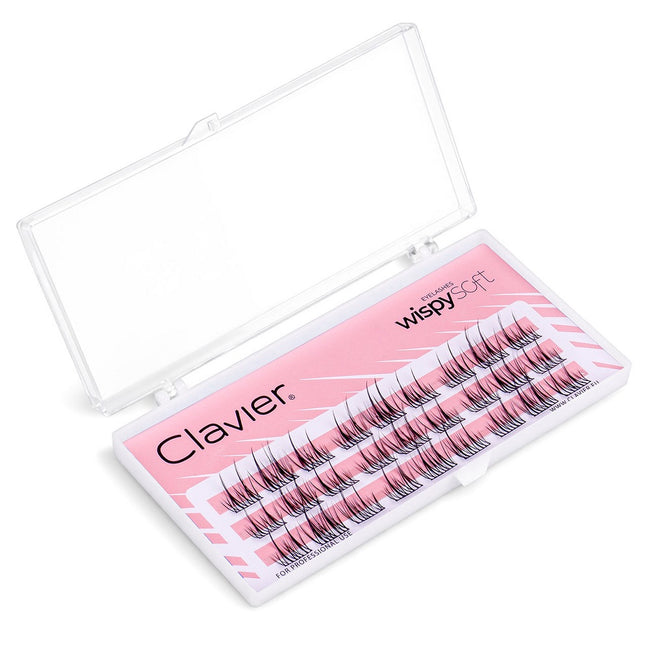 Clavier Wispy Soft by Marta „Zmalowana” Parciak kępki rzęs – naturalny efekt wispy i lekka objętość