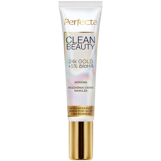 Perfecta Clean Beauty wygładzający krem pod oczy i na powieki 15ml