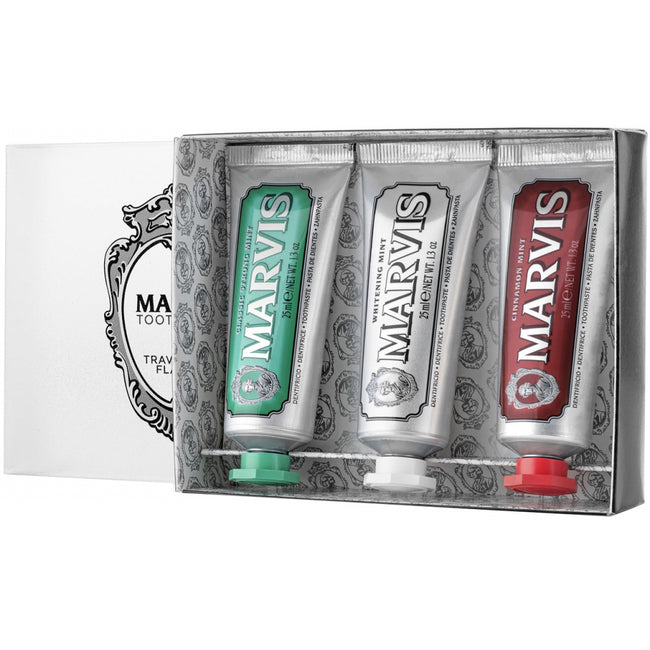 MARVIS Flavor Box zestaw mini past do zębów 3x25ml