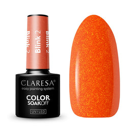 Claresa Color Soak Off UV/LED Blink lakier hybrydowy 2 5g
