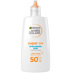 Garnier Ambre Solaire Super UV fluid ochronny do twarzy przeciw przebarwieniom SPF50+ 40ml
