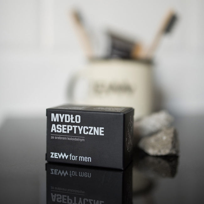 Zew For Men Mydło aseptyczne ze srebrem koloidalnym 85ml