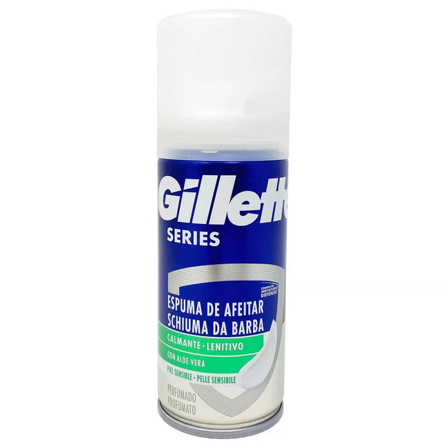 Gillette Series Sensitive pianka do golenia z aloesem 100ml